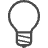 電球のアイコン